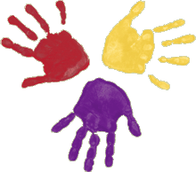 handprints recolored